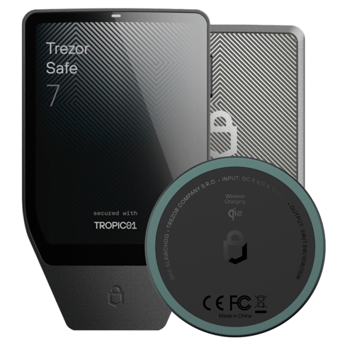 Trezor Safe 7 - Charcoal Black